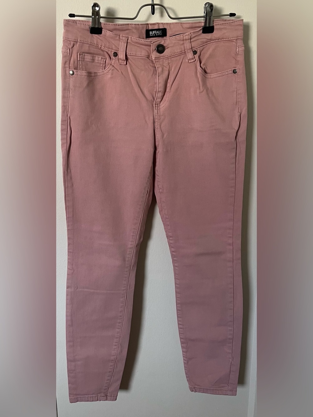 Buffalo David Bitton Slim Skinny Jeans in Dusty Rose